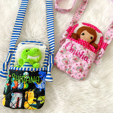 Load image into Gallery viewer, 'Carry Me with You' - dolly and bed/bag set (Custom Order)