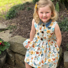 Load image into Gallery viewer, 'Hattie' Retro Shirt Dress