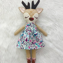 Load image into Gallery viewer, Sweet Reindeer Doll Christmas Dresses