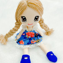 Load image into Gallery viewer, Art Doll - yarn hair and jointed limbs