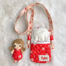 Load image into Gallery viewer, &#39;Carry Me with You&#39; - dolly and bed/bag set (Custom Order)
