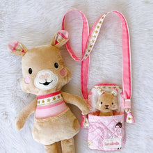 Load image into Gallery viewer, ‘Carry me with you’ stuffed animal with bed/bag
