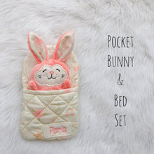 Load image into Gallery viewer, Pocket bunny and sleeping bag

