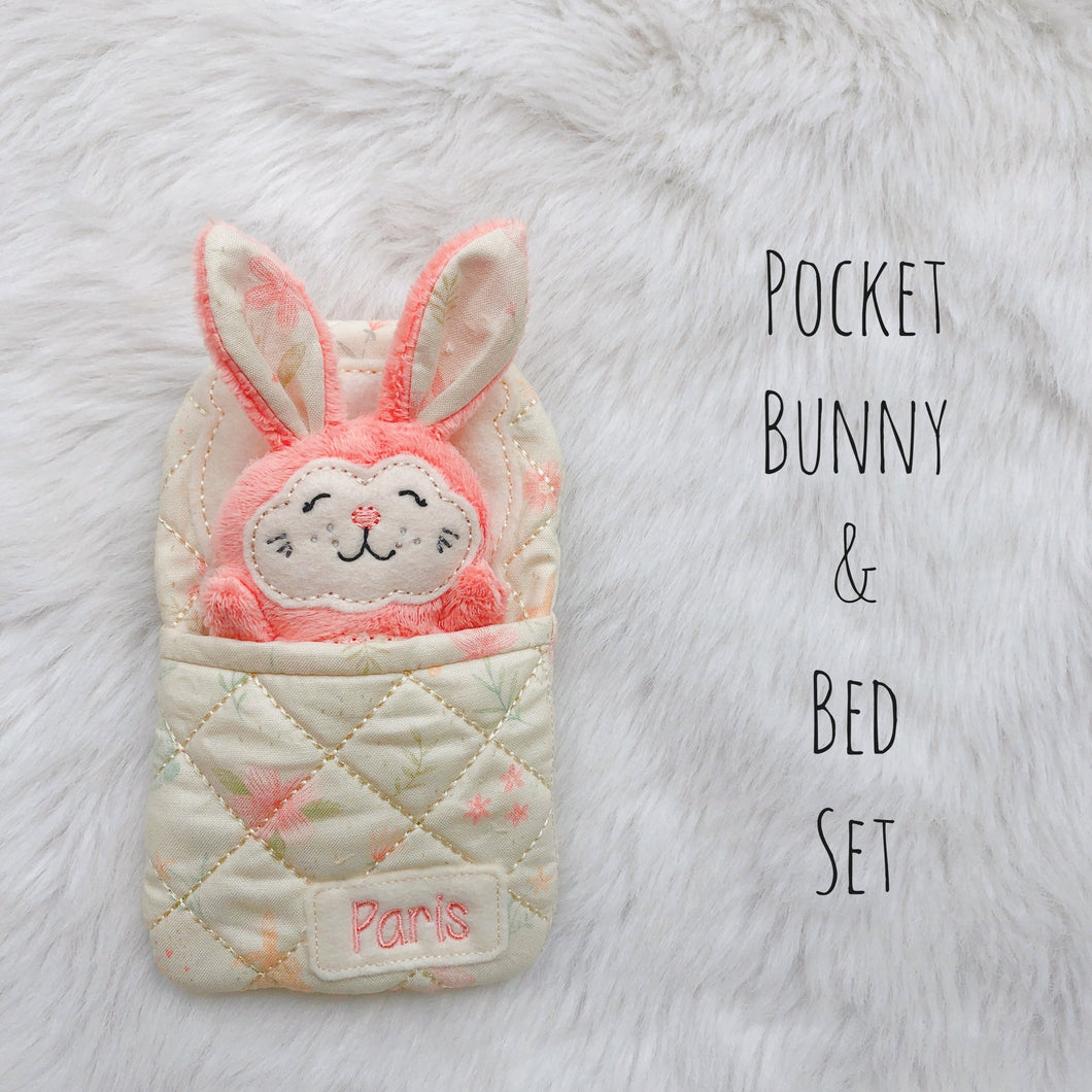 Pocket bunny and sleeping bag