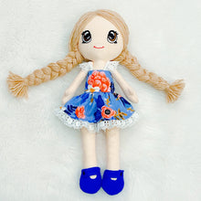 Load image into Gallery viewer, Art Doll - yarn hair and jointed limbs
