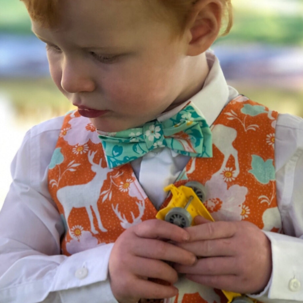 Boys double layer bow ties